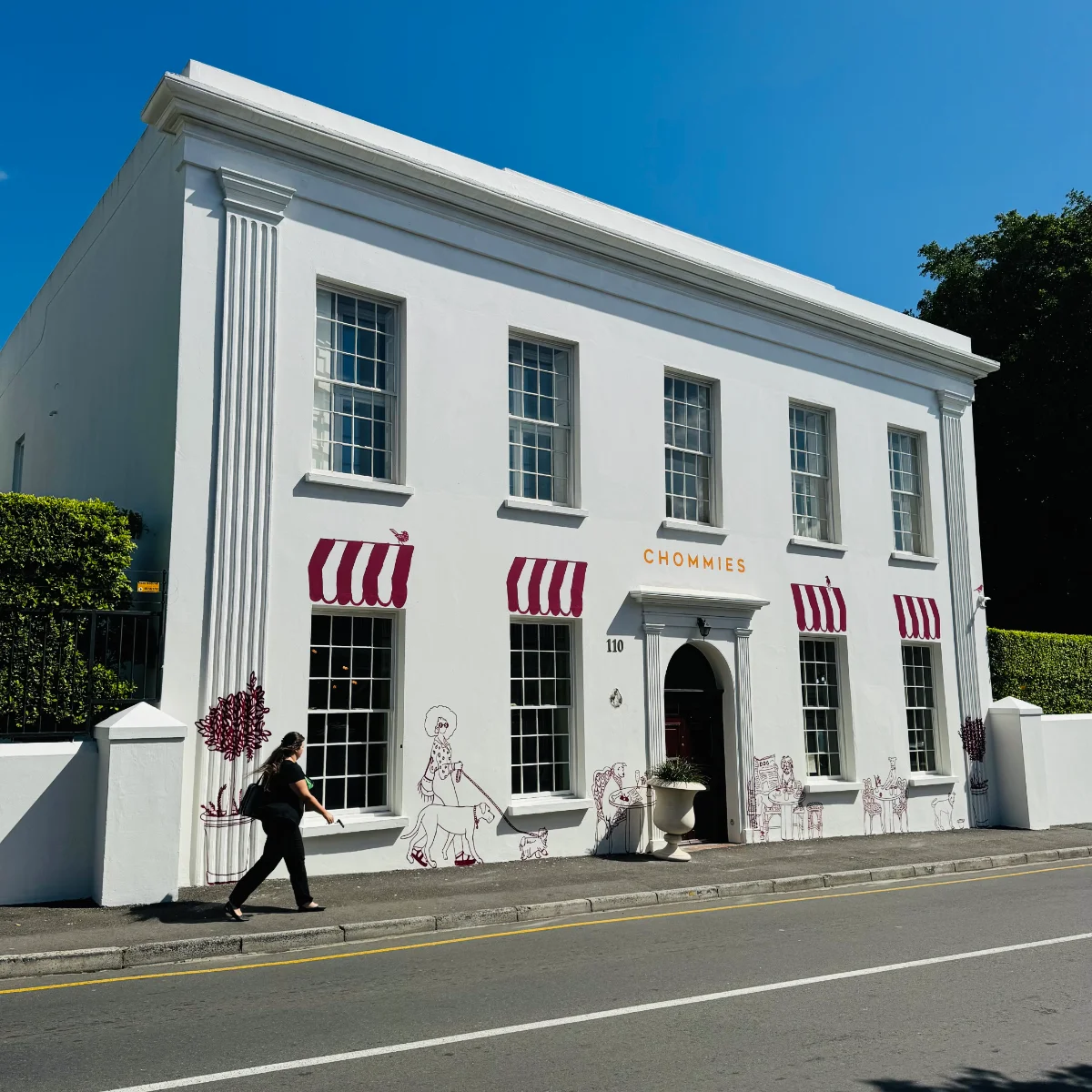 Full facade — The House of Chommies — House of Chommies, 110 Hatfield Street, Gardens, Cape Town