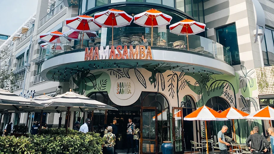 Environment shot — MamaSamba, Rosebank, Johannesburg