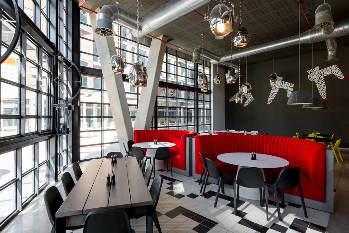 Mural detail — Radisson Red, Silo District, V&A Waterfront, Cape Town