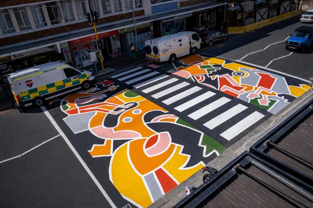 Recollection — aerial view — Sea Point Crossing, Main Road, Sea Point, Cape Town