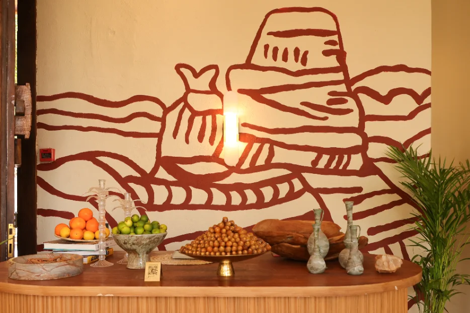 Mural detail — Somewhere Al’Ula, Somewhere, Al’Ula, Saudi Arabia