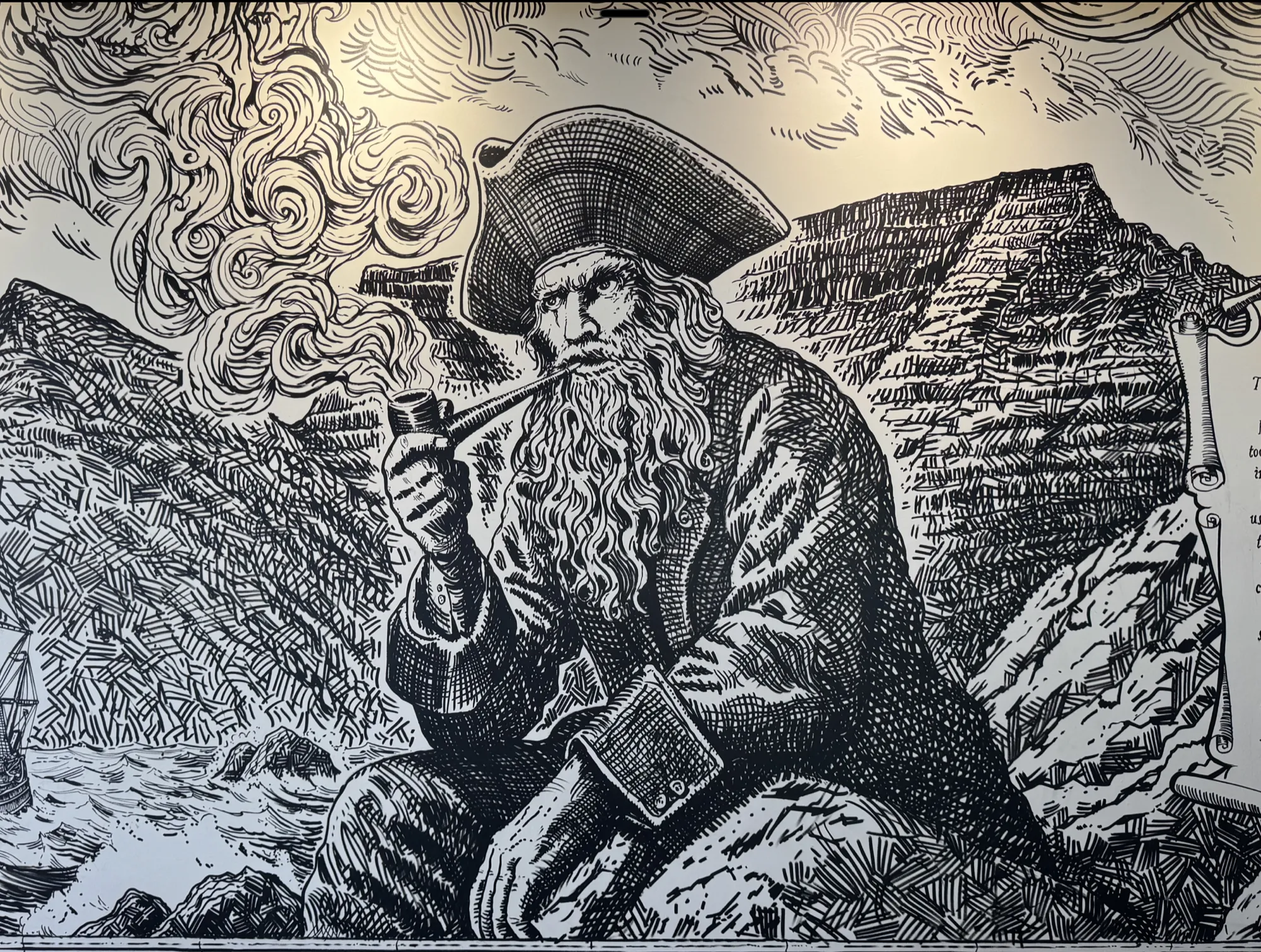 Jan van Hunks at his lookout — Hilton Canopy - Lounge, Canopy by Hilton Cape Town, Park Rd, Gardens, Cape Town